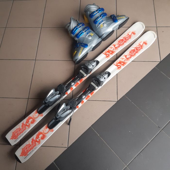 narty Head 130cm+buty Head 36