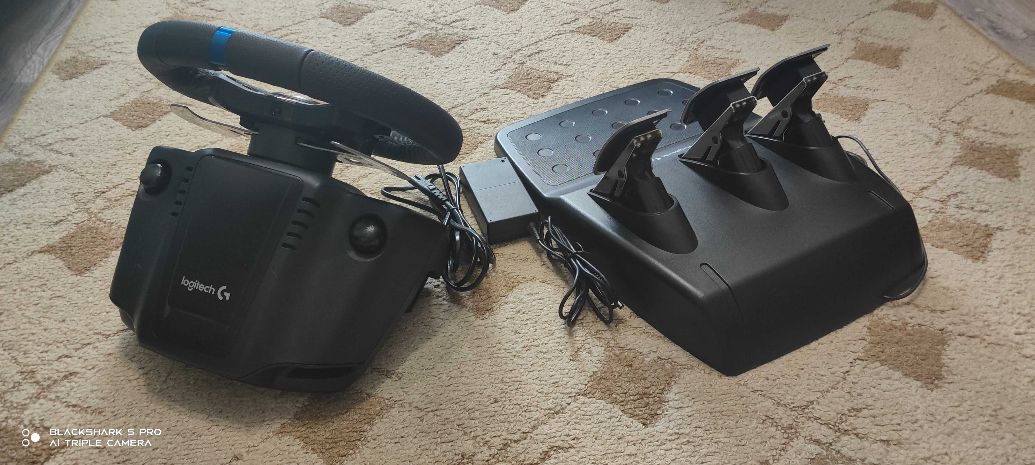Проводной руль Logitech G29 Driving Force PC/PS3/PS4/PS5 Black