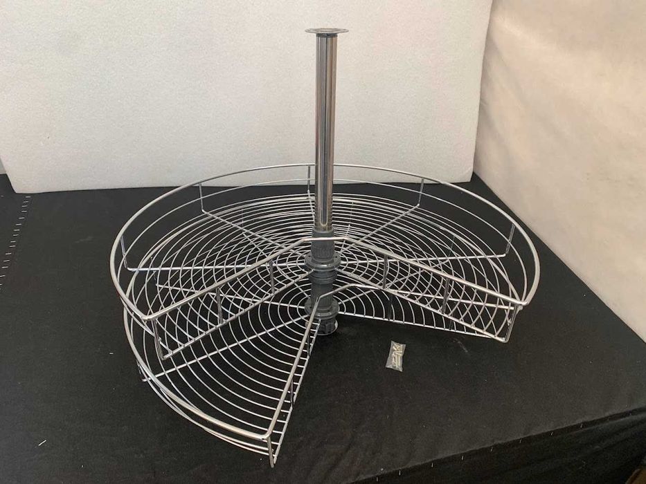 Obrotowe 2 kosze  do kuchni chrom fi 690 mm