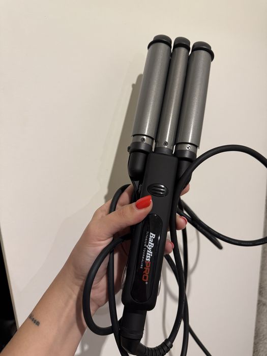 Потрійна плойка для волосся