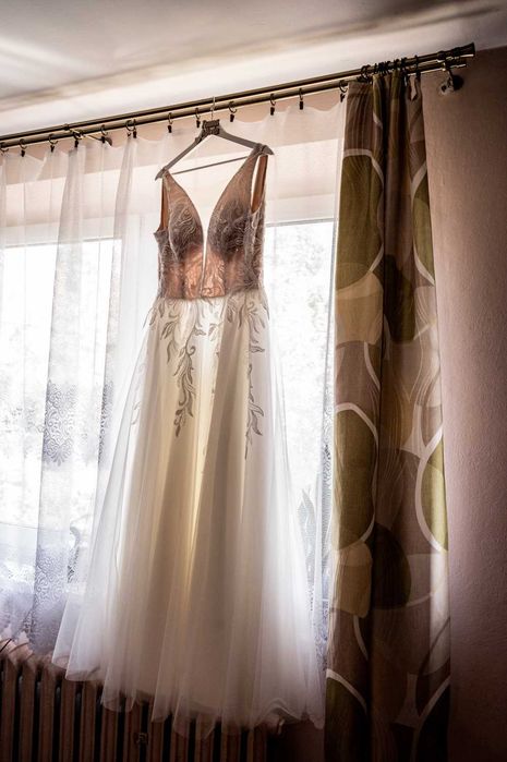 Suknia ślubna typu A rozmiar 36/38