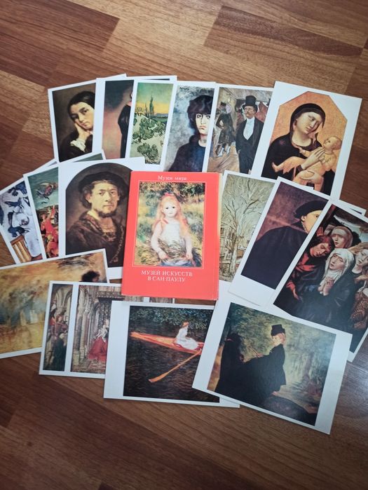 Набор открыток Голландская жанровая живопись.Эрмитаж