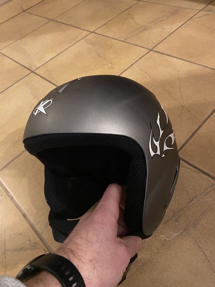 Kask Keen XL 61 cm ,szary