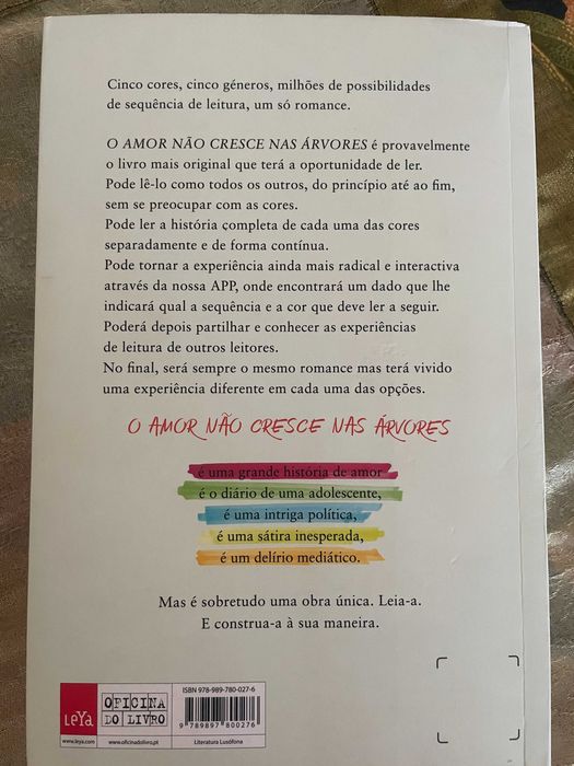 O Amor Não Cresce Nas Árvores - Pedro Chagas Freitas (PORTES GRÁTIS)