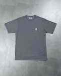 Футболка Carhartt WIP Basic T-Shirt Washed Charcoal