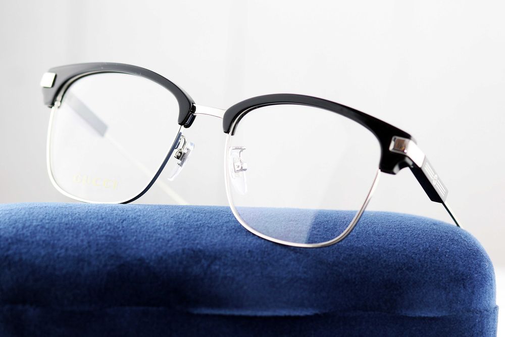 Oprawki Gucci GG1439OK, klasyczne, oryginalne. Unisex