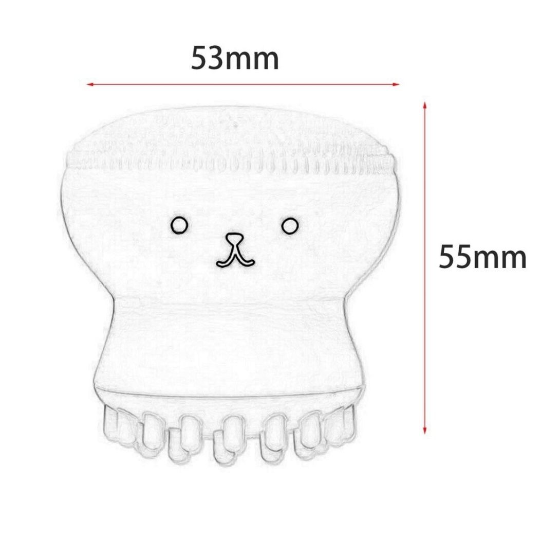 Gąbka silikonowa (ośmiorniczka) do demakijażu oraz mycia dzieci