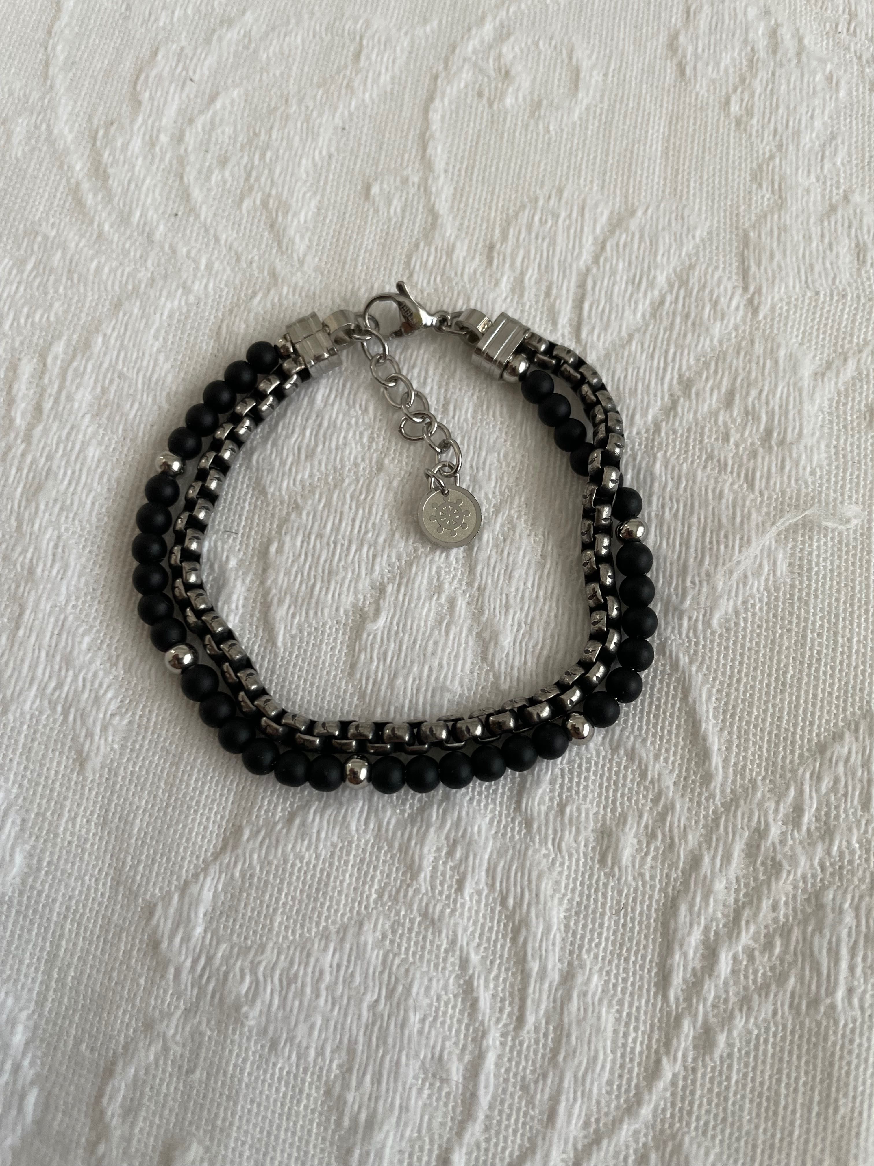 Pulseira em aço homem