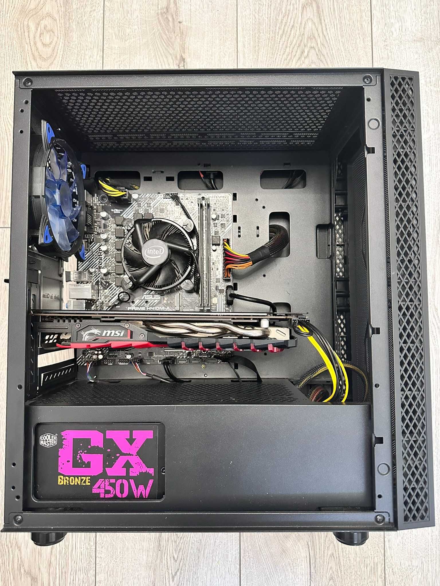 Ігровий ПК Intel i3-10105F | MSI GTX 1060 3GB | 16GB RAM | 250GB SSD
