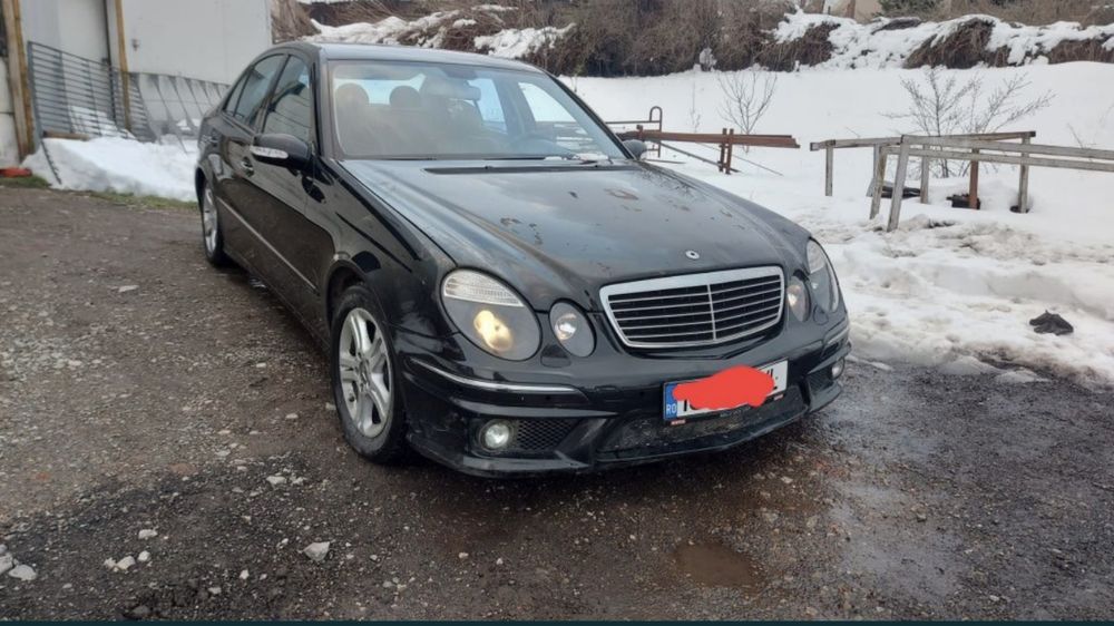 Бампер  amg фари решітка Mercedes w 211