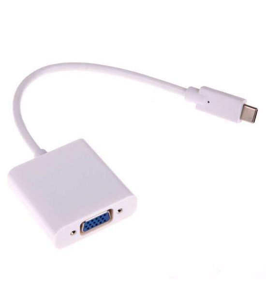 Adaptador USB-C (Type C) para VGA - NOVO