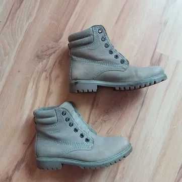 buty Lasocki 37 trapery beżowe ocieplane