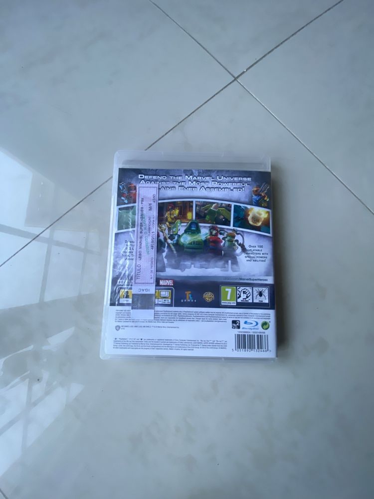 Marvel Super Heroes ps3 jogo