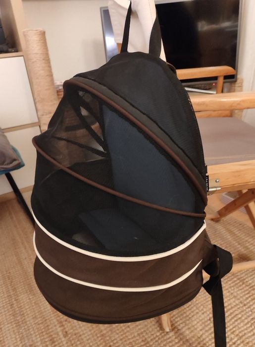 Mochila de transporte extensível, nova