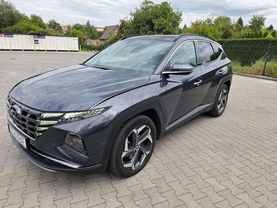 Hyundai Tucson 265 KM, 4x4, do 60km na prądzie, najbogatsza wersja wyposażenia