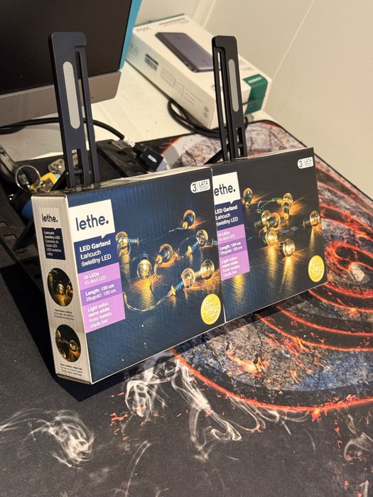 2 łańcuchy świetlne LED lethe