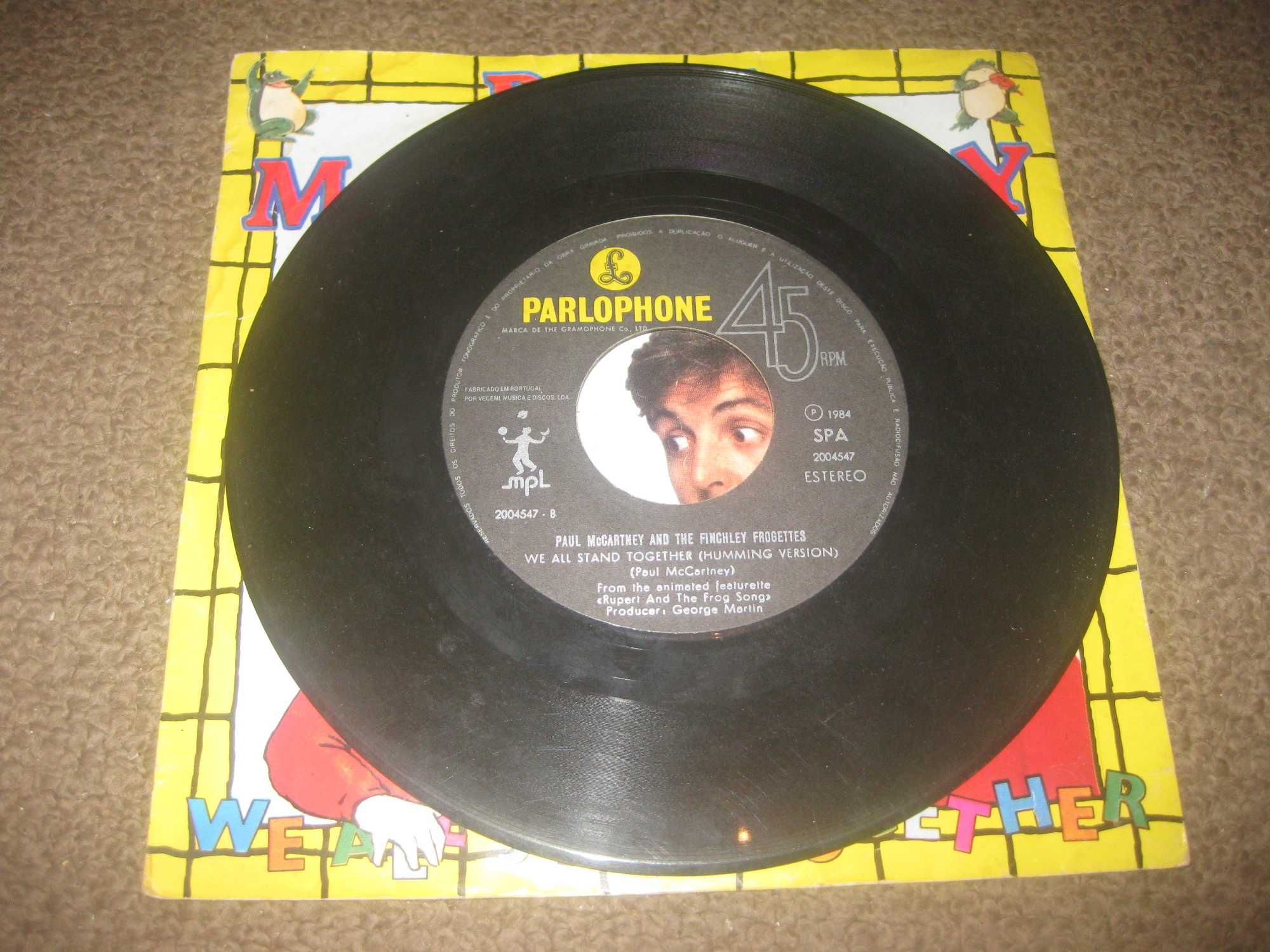 Vinil Single 45 rpm do Paul McCartney "We All Stand Together"