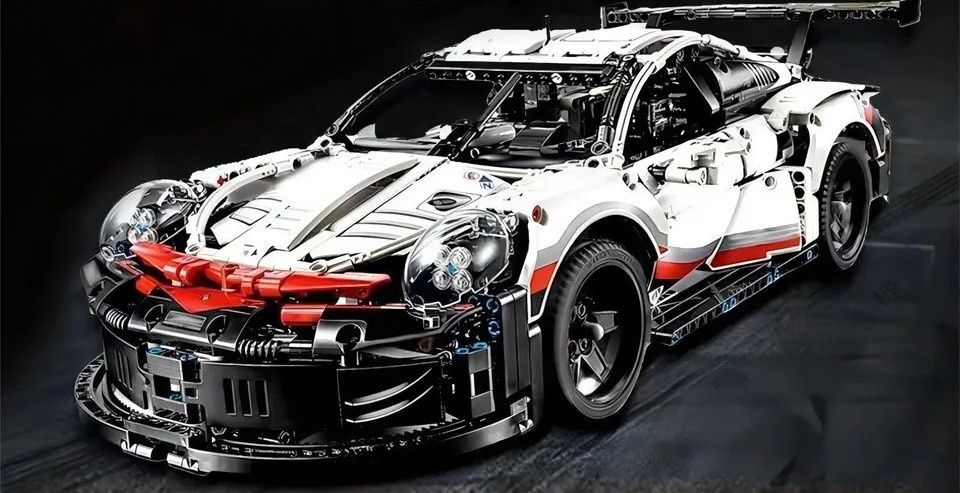 Klocki Porsche 911 jak LEGO technic