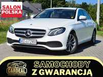 Mercedes-Benz Klasa E 2.0 / 195 KM / Kamera / Salon PL / Bezwypadkowy / świeżo PO SERWISIE