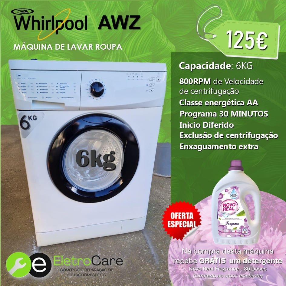 Máquinas de lavar roupa RECONDICIONADAS (COM ENTREGA E GARANTIA)