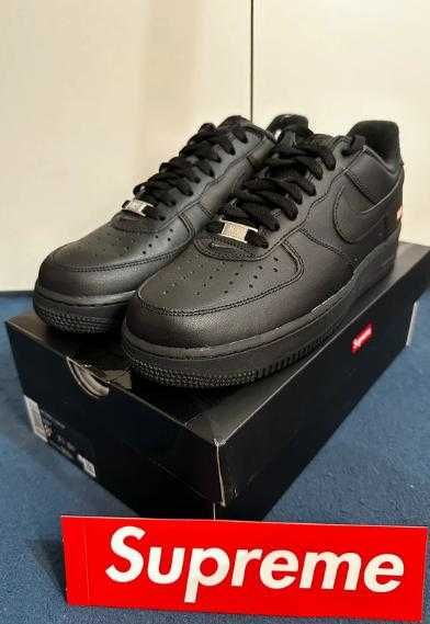 Nike Air Force 1 Low Supreme Black EU39