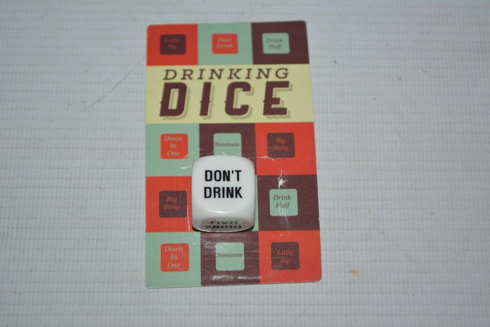 Kostka do gry w picie Drinking Dice Game by TGO