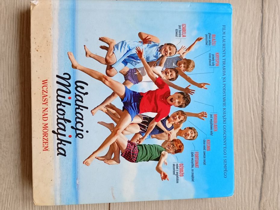 Książka Wakacje Mikołajka Wczasy nad morzem