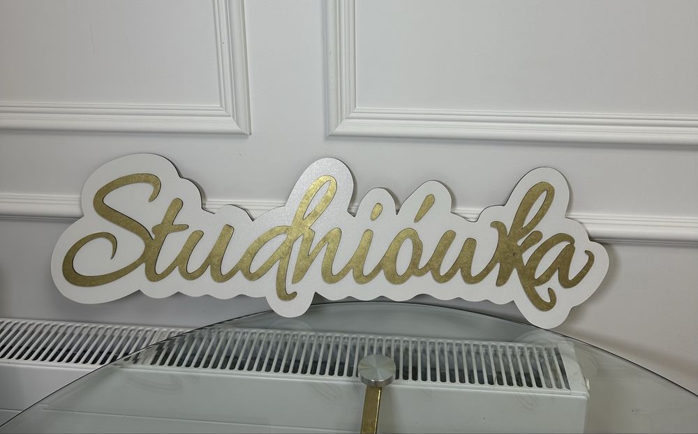 Napis studniówka 3d