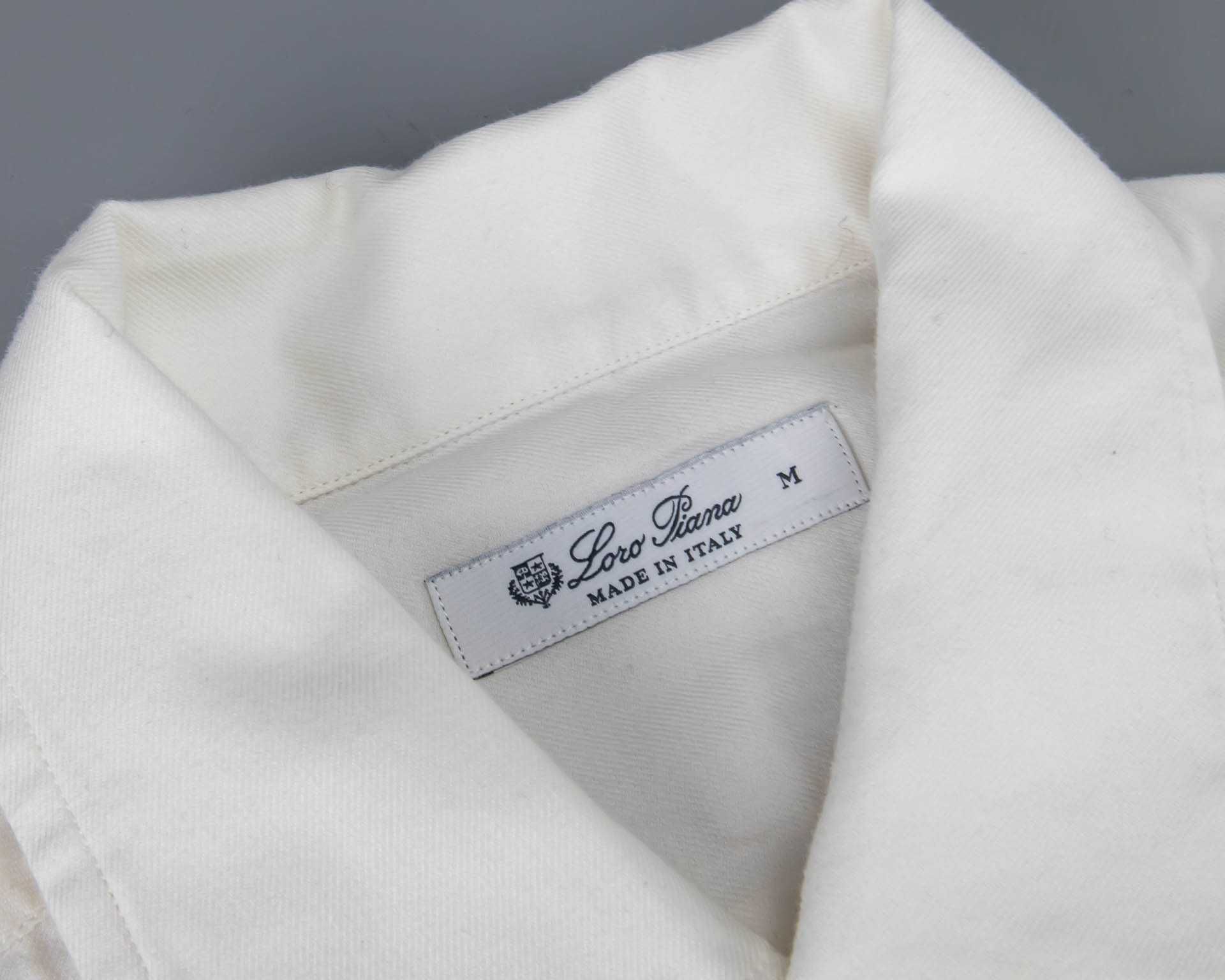 Крутая хлопковая рубашка Loro Piana.Размер М