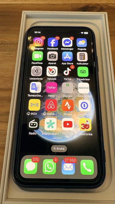 iPhone XS 64GB  - JAK NOWY ! Szklo 9h / Etui - IDEALNY na Prezent