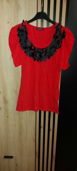 Nowa bluzka s/m czerwien