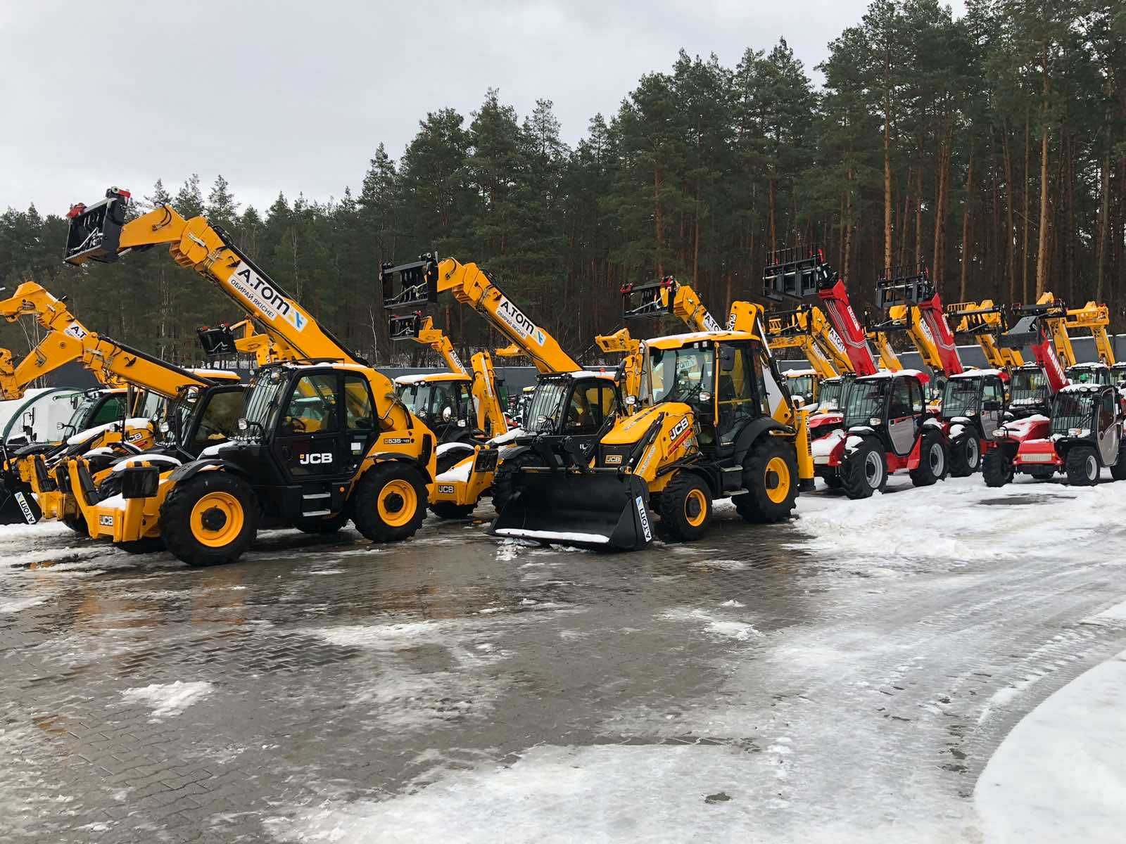 Продаж JCB 531-70,535-125,533-105,535-95,540-140 3cx manitou ЖСБ