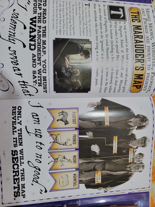 Інтерактивна книга Harry Potter: The Marauder's Map Карта Марод