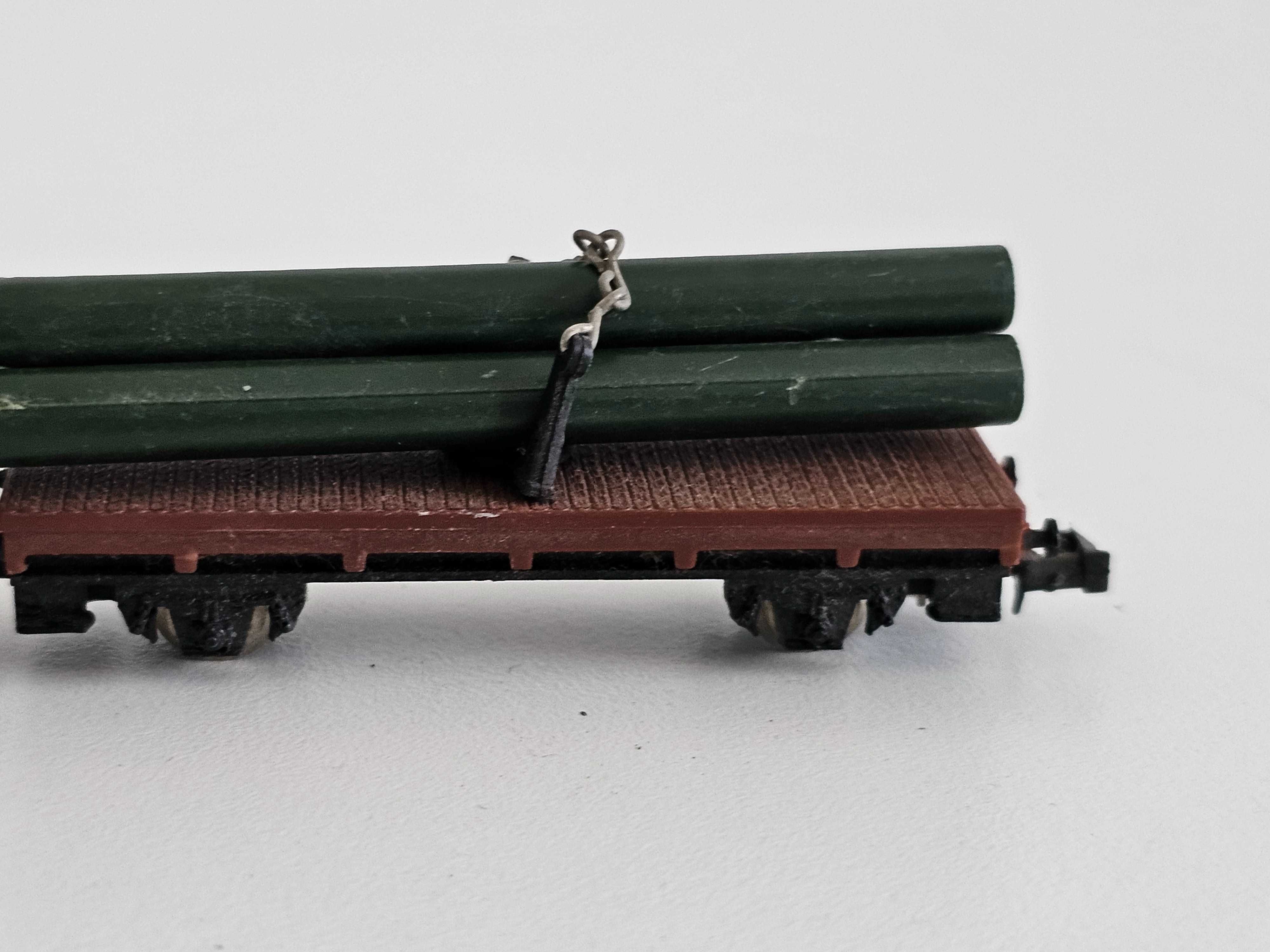 Lima wagon transportowy kłody belki skala N 1:160
