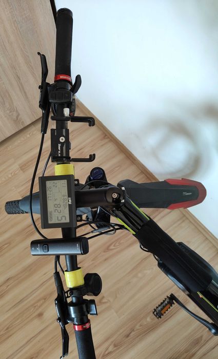 Rower elektryczny konwersja Romet Mustang M2 17"