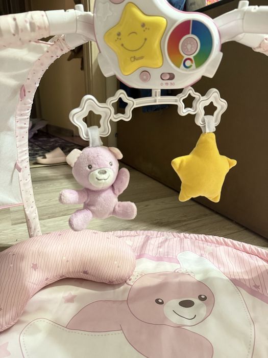 Дитячий центр, іграшковий розвиваючий килимок Chicco 3 в 1