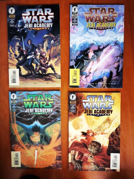 Star Wars Banda desenhada comics Jedi Academy Leviathan