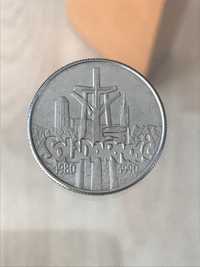 Moneta prl 10000zł. 1990r. Solidarność