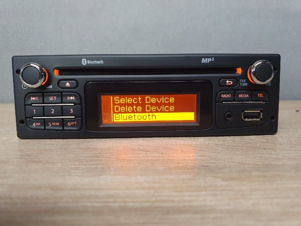 Radio samochodowe Renault bluetooth usb aux master Kangoo