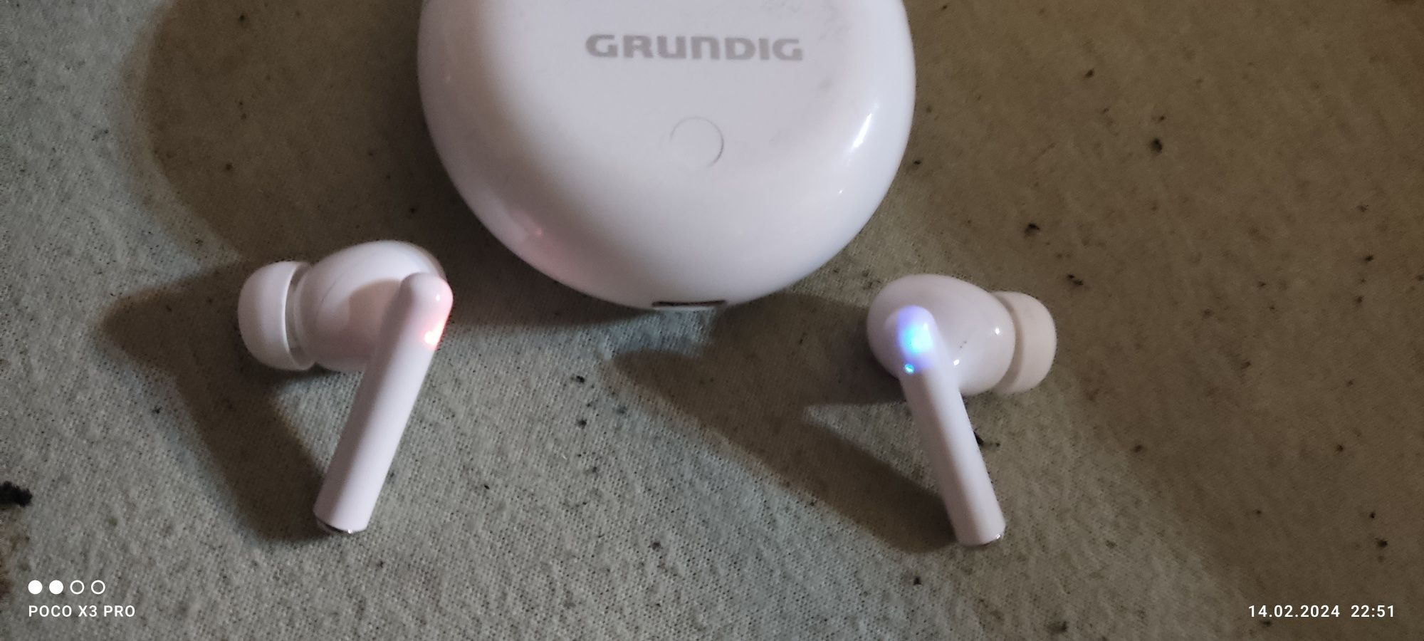 Nowe Słuchawki GRUNDIG true Wireless Bluetooth 4.3+szybkie ładowanie