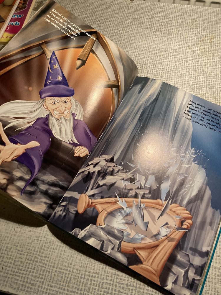 Hans Christian Andersen „Królowa Śniegu Choinka” ILUSTRACJE