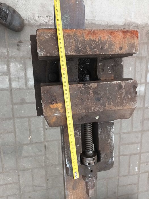 Imadło maszynowe solidne