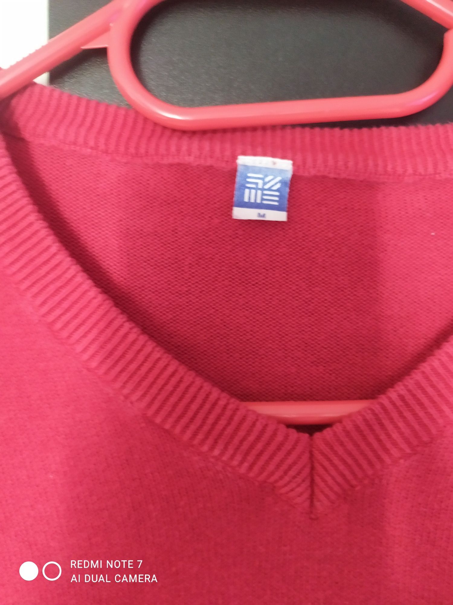 Sweter bawełniany męski