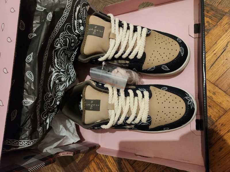 " koszykówki "Nike_SB_Dunk_Low_Travis_Scott Rozmiar  39