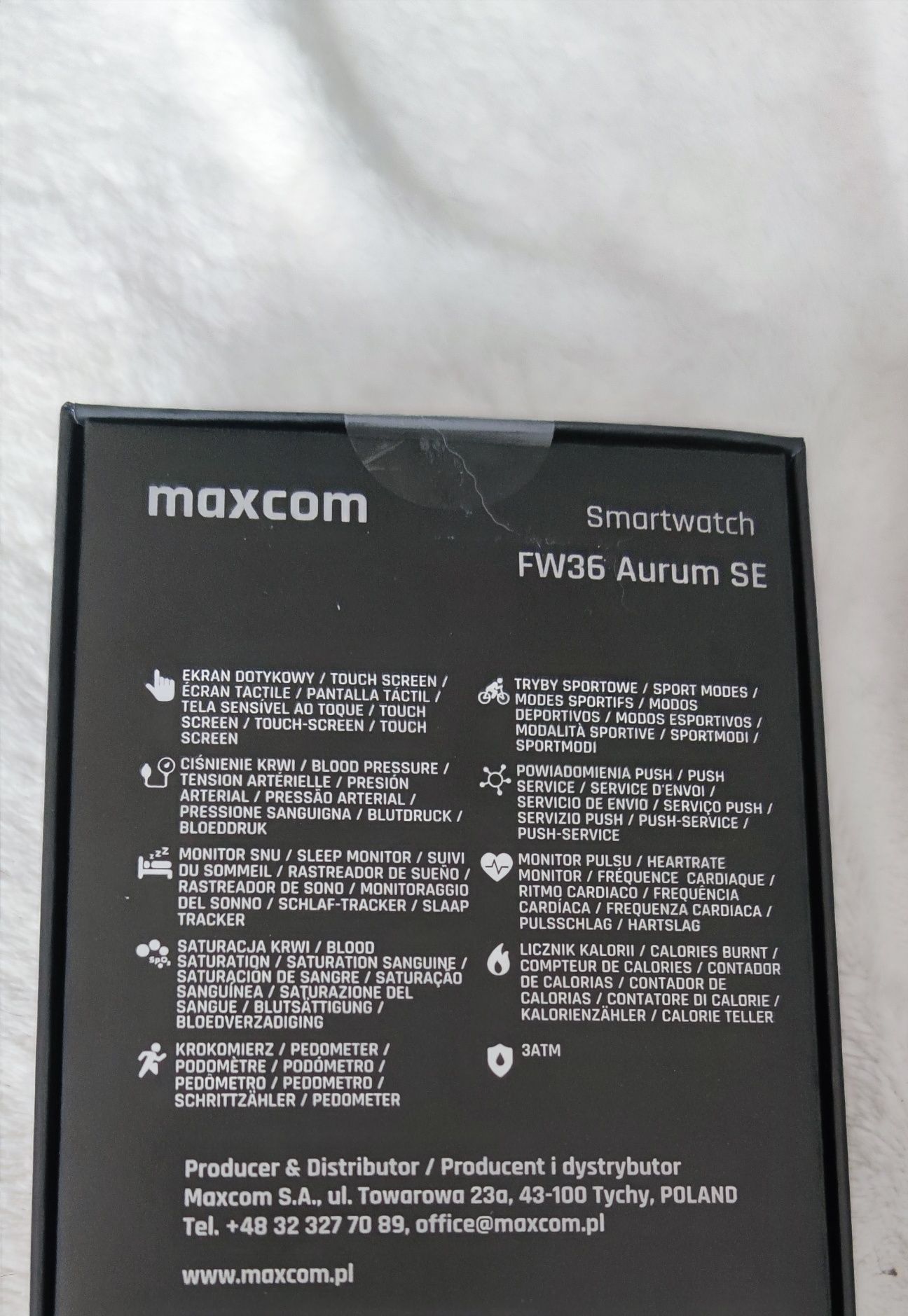 Smartwatch Maxcom aurum se