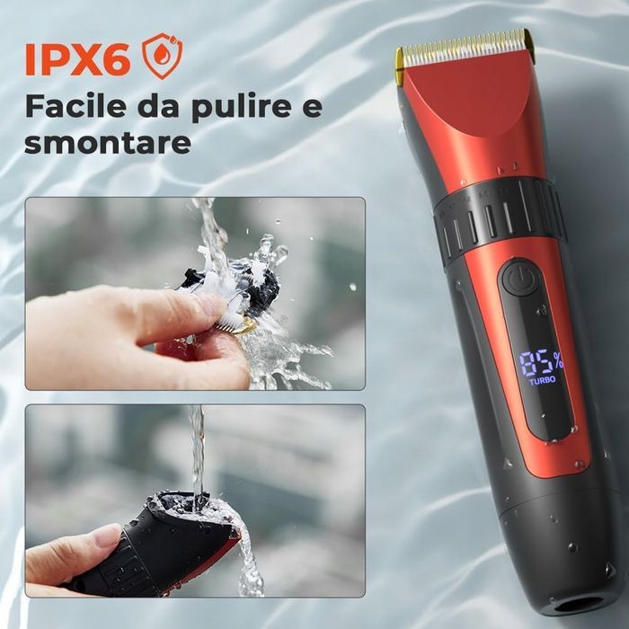 Profesjonalna Maszynka Do Włosów Brody 16w1 Wodoodporna Turbo Elehot