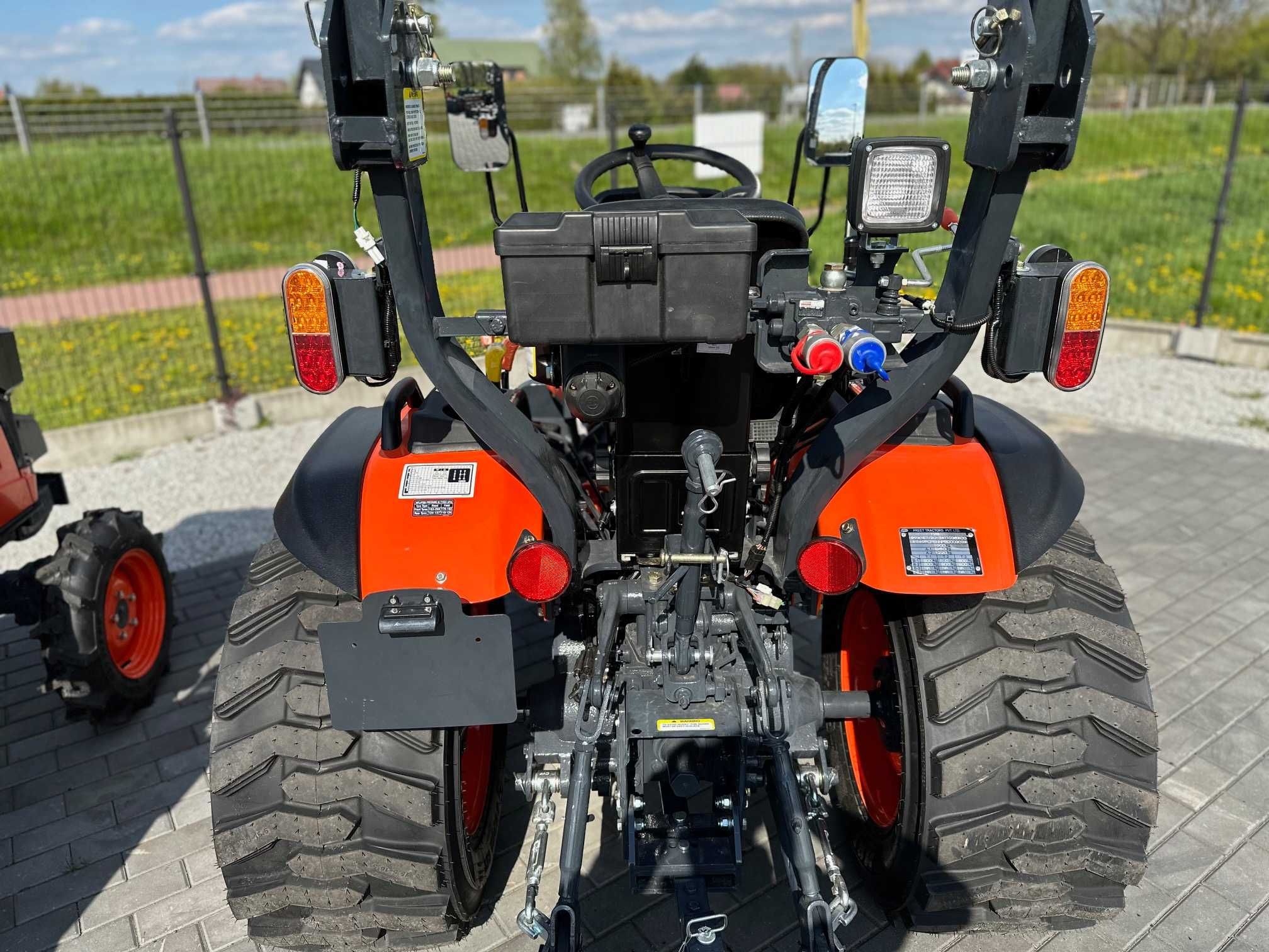 Mini Traktor NEX AVENGER 26 Industrial 4x4 traktorek silnik Mitsubishi