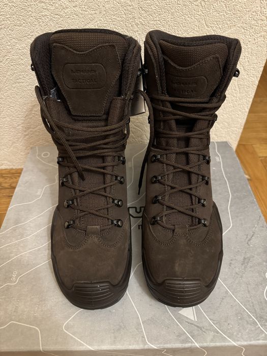 Черевики військові демісезоні Lowa Z-8S GTX 42 eu 9 us dark brown