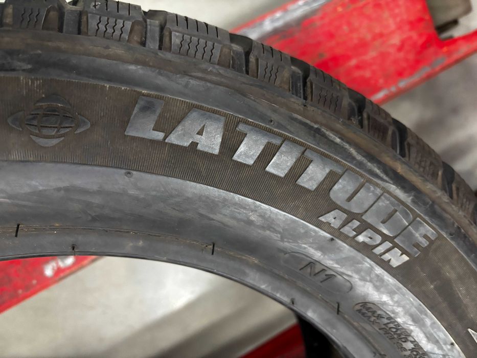 255-55-R18 MICHELIN ALPIN комплект 4штуки зимней резины GERMANY 2022