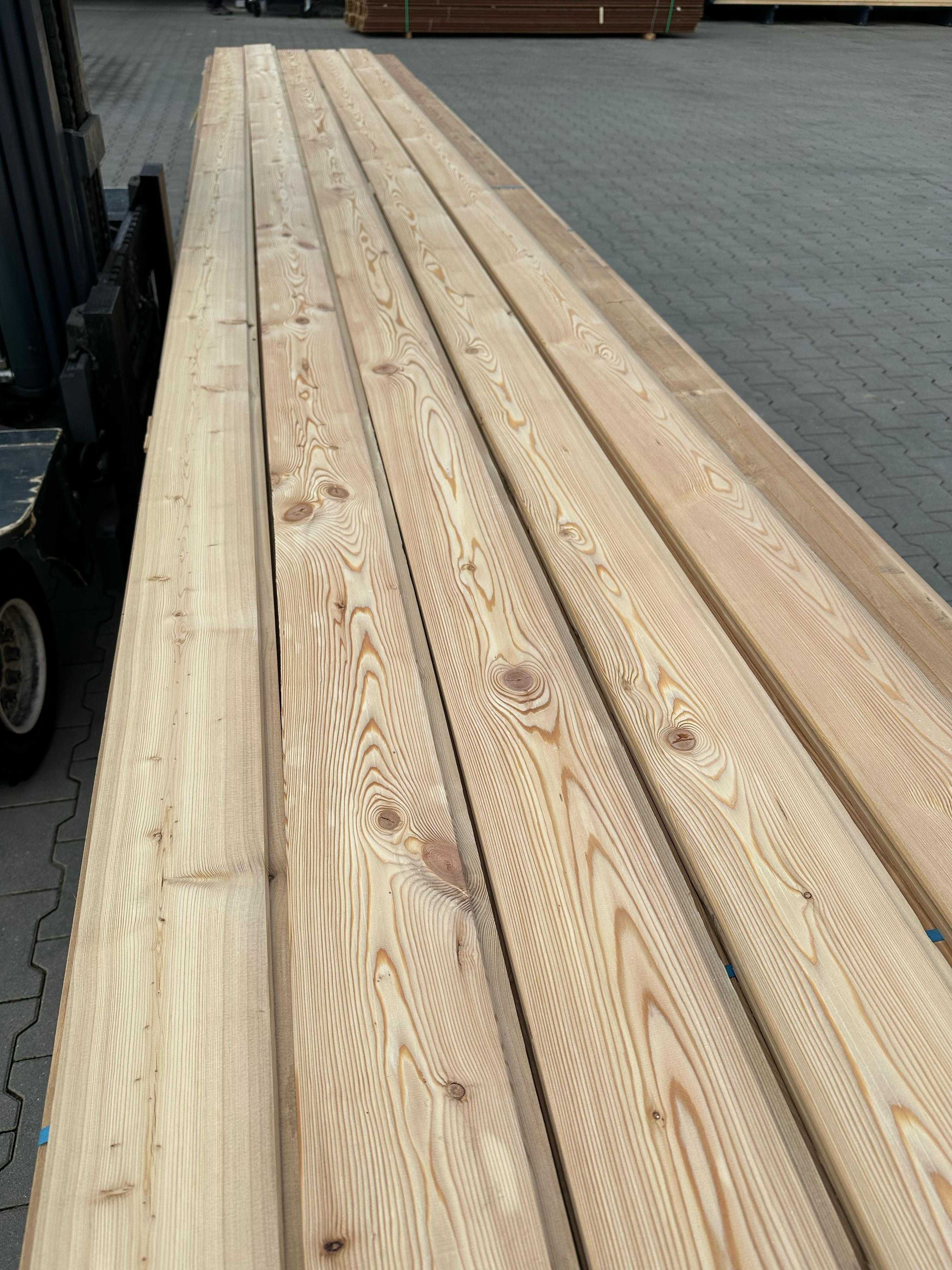 Deska Elewacja Modrzew Syberyjski Profil C Klasa A/B 21x143mm
